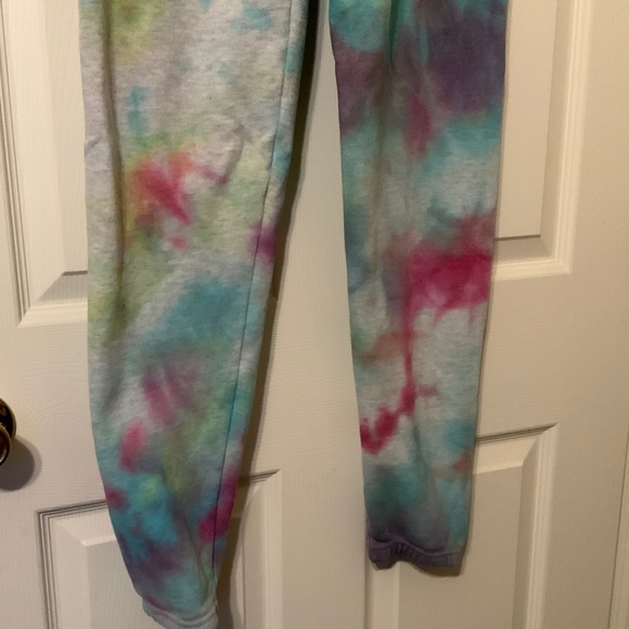 VINTAGE TIE DYE SWEAT PANTS. USA - Picture 7 of 10